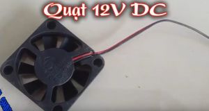 Quạt 12V Sạc Điện
