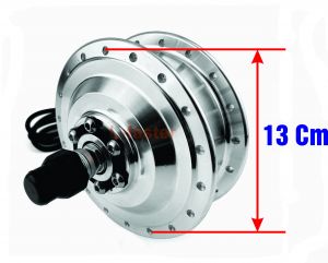 Động cơ YongChiDa 24V/36V Bánh Trước Có thể lắp đĩa phanh