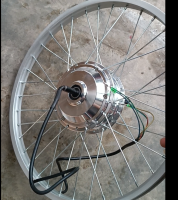 Động cơ YC Trước phanh cơ kèm vành 20 Nhôm trắng