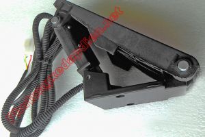 Chân ga xe điện.