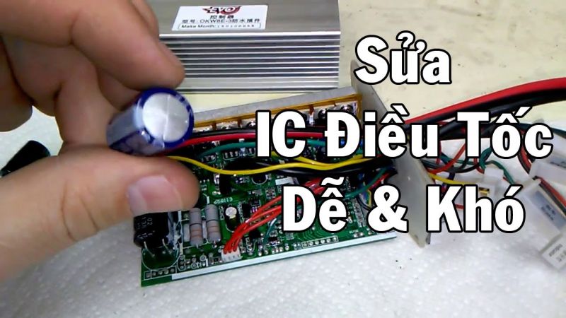 Hướng dẫn sửa bo điều khiển xe máy điện từ A đến Z